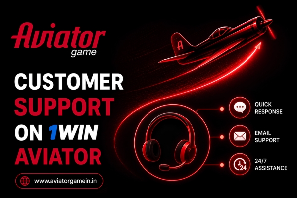 Customer Support on 1Win Aviator